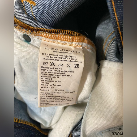 NUDIE JEANS Tube Kelly Denim Pants, W26 - L34 - Picture 7 of 9